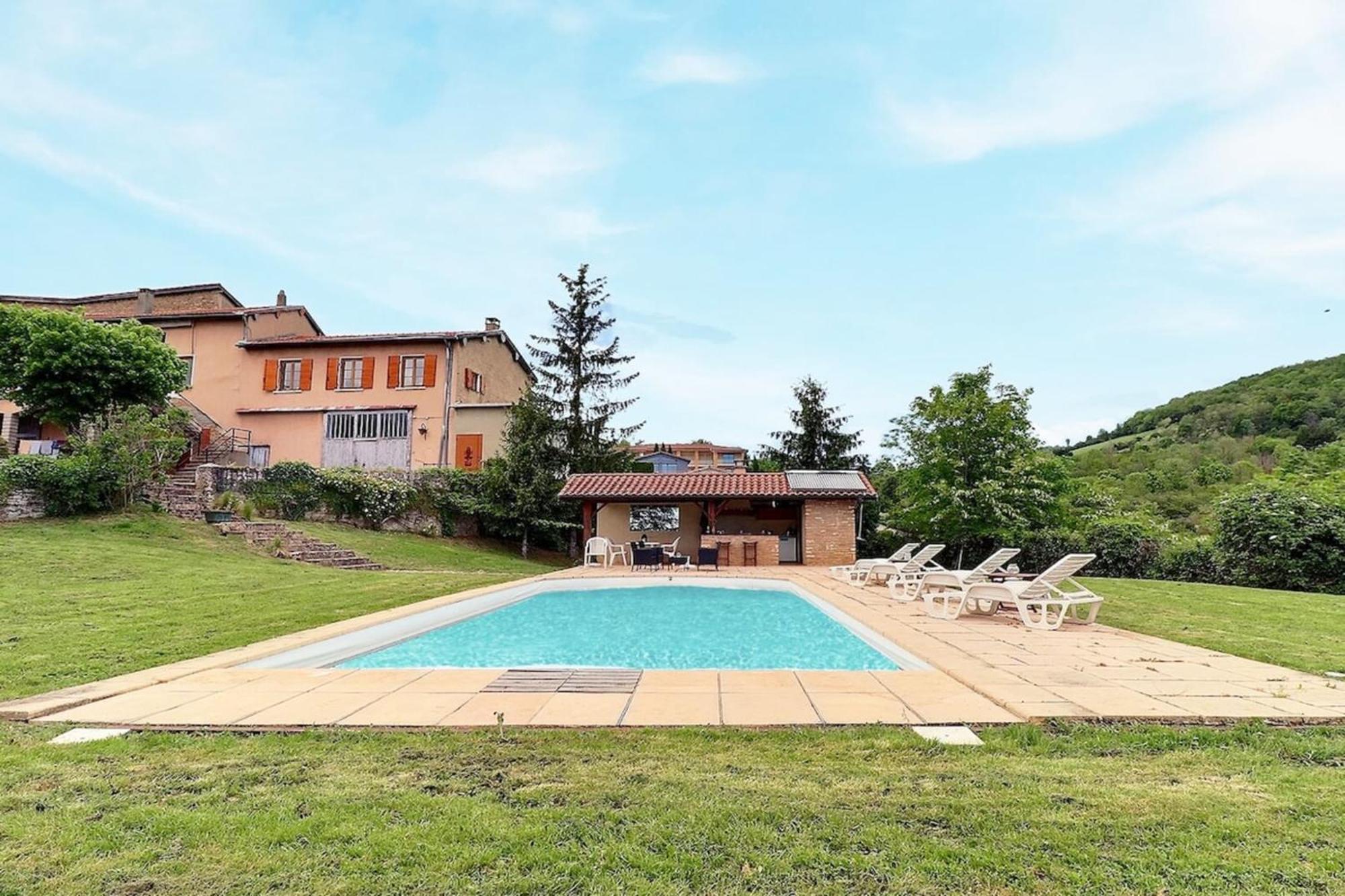 Saint-Fortunat - Authentic Home With Pool - Saint-Didier-Au-Mont-D'Or Dış mekan fotoğraf