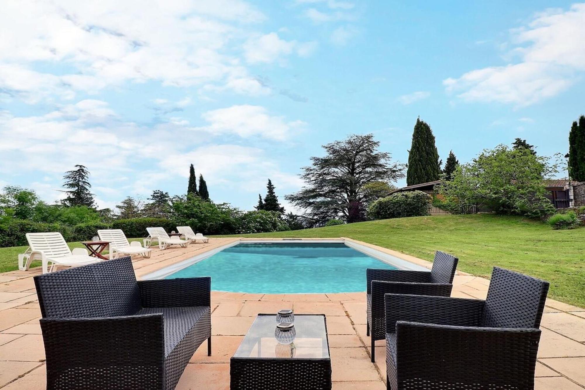 Saint-Fortunat - Authentic Home With Pool - Saint-Didier-Au-Mont-D'Or Dış mekan fotoğraf