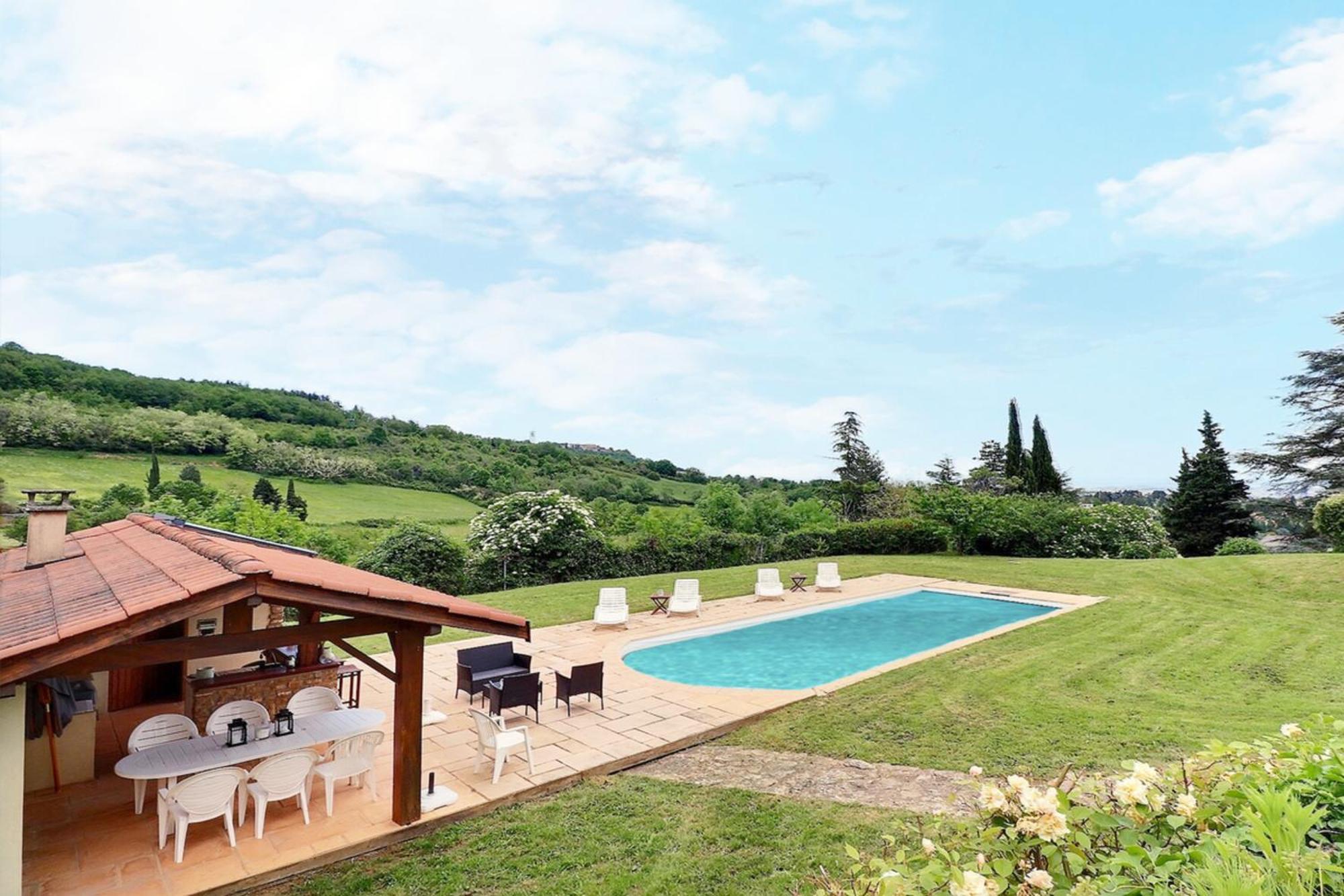Saint-Fortunat - Authentic Home With Pool - Saint-Didier-Au-Mont-D'Or Dış mekan fotoğraf
